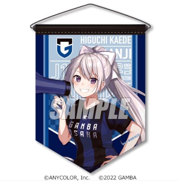 にじさんじJ1コラボ2022 樋口楓 タペストリー - メルカリ