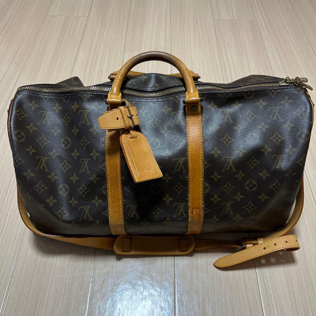 ルイヴィトン ボストンバッグ モノグラム キーポルバンドリエール50 旅行バック
