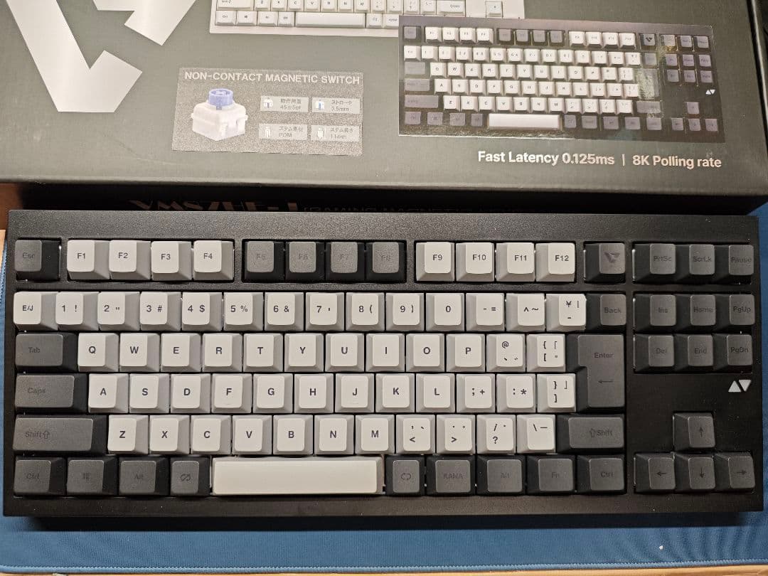 VARO VM87HE-J 無接点磁気スイッチ ゲーミングキーボード ラピトリ