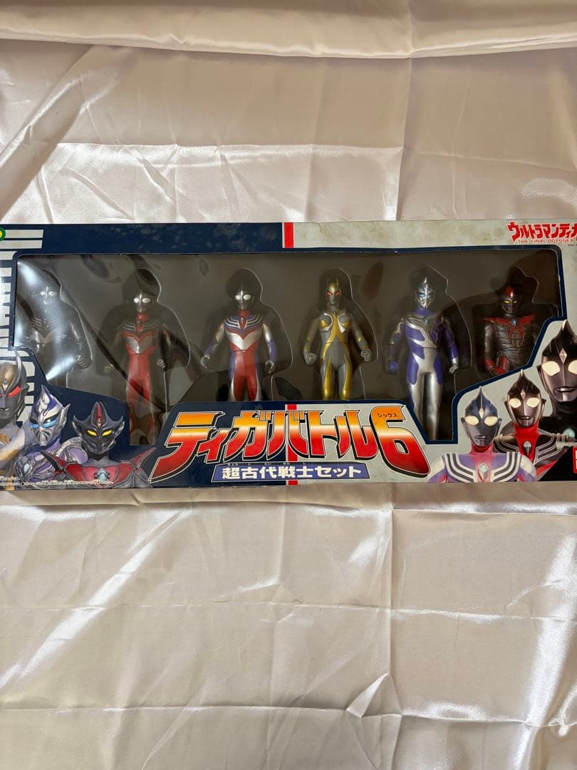 BANDAI ウルトラマン ティガバトル6 超古代戦士セット