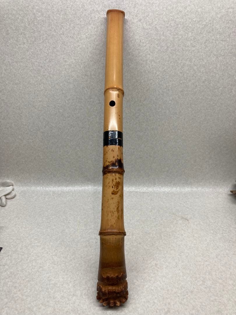 時代和楽器 友政 恕雲（如雲）作 尺八 晩年の銘 友政岳童