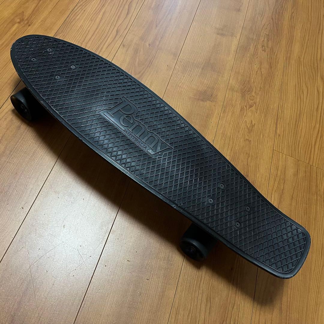 Penny スケボー 黒 スケートボード ブラック シンプル おしゃれ