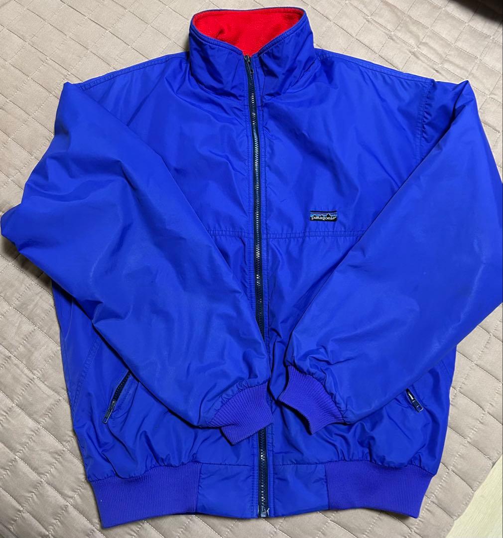 90s patagonia ジップアップジャケット 青紫