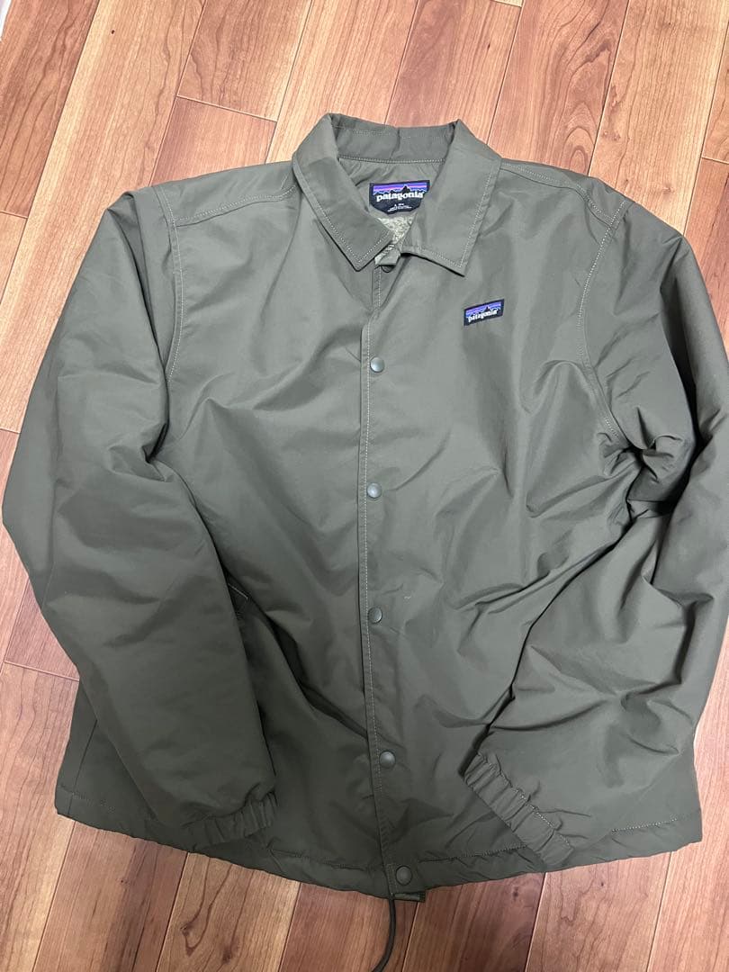 Patagonia パタゴニア　ラインドイスマスジャケット　オリーブ　Lサイズ