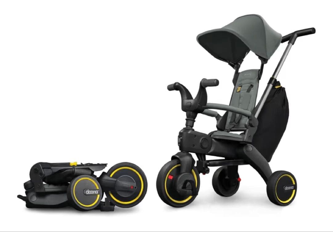 doona リキトライク フォレストグレー キャンペーン】折りたたみ式三輪車LIKI trike(リキトライク) (doona