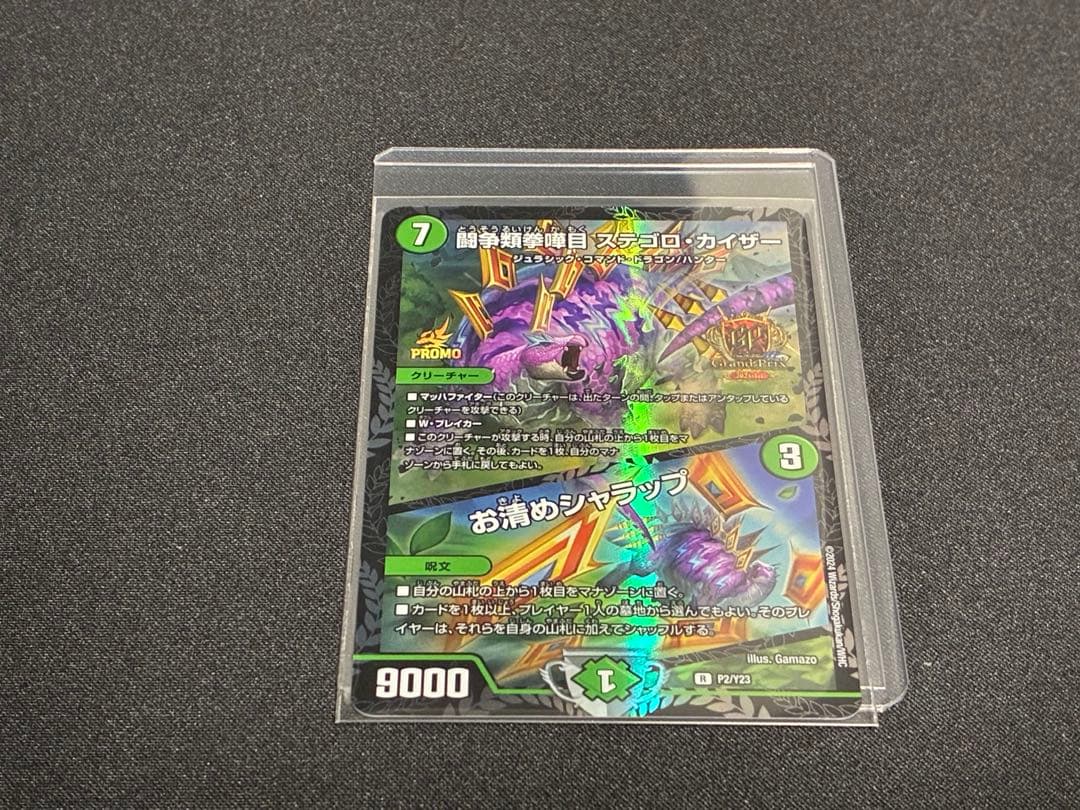 闘争類喧嘩目ステゴロ・カイザー/お清めシャラップ　GPプロモ　1枚