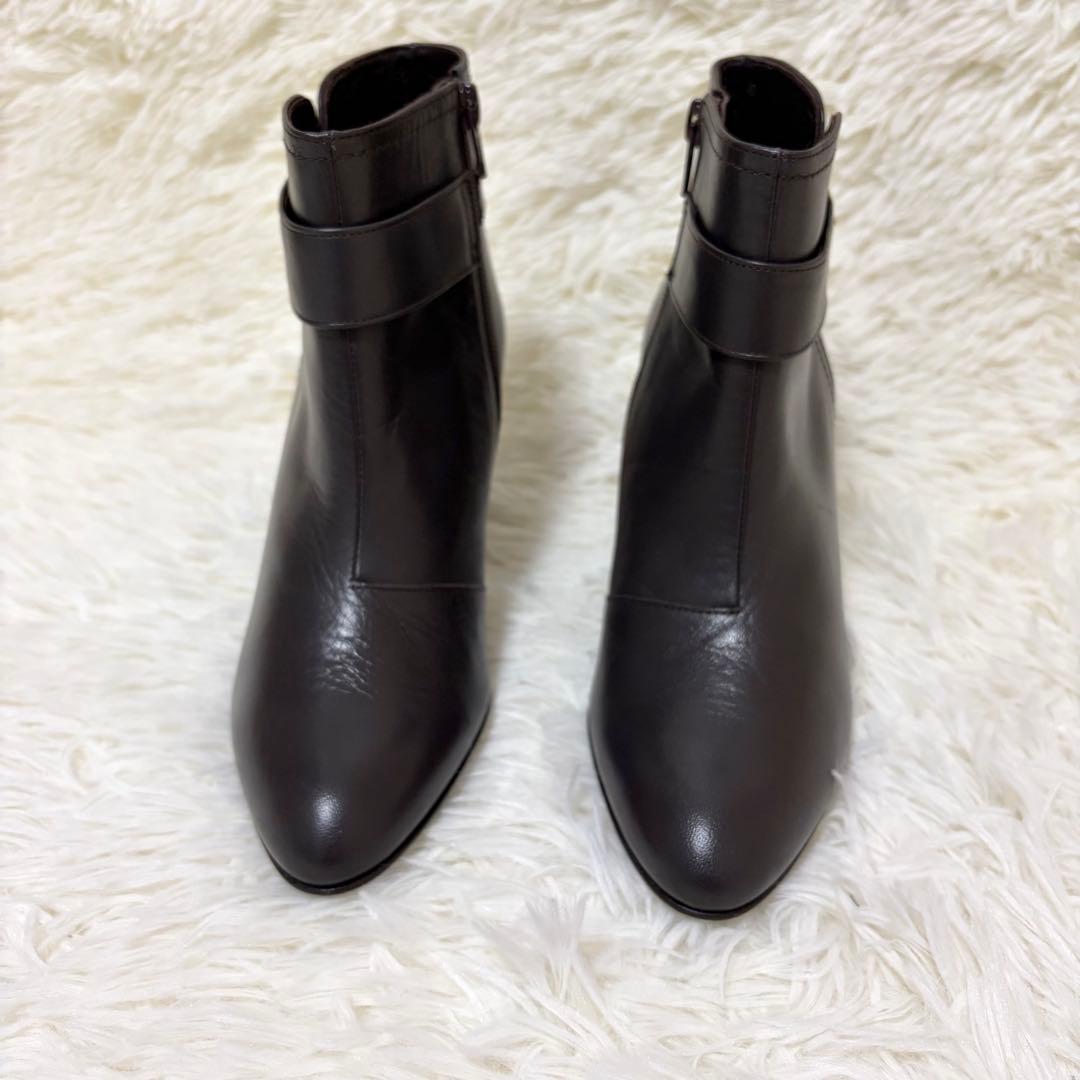 未使用品✨DIANA ショートブーツ ベルト ブラウン 日本製 23.5cm