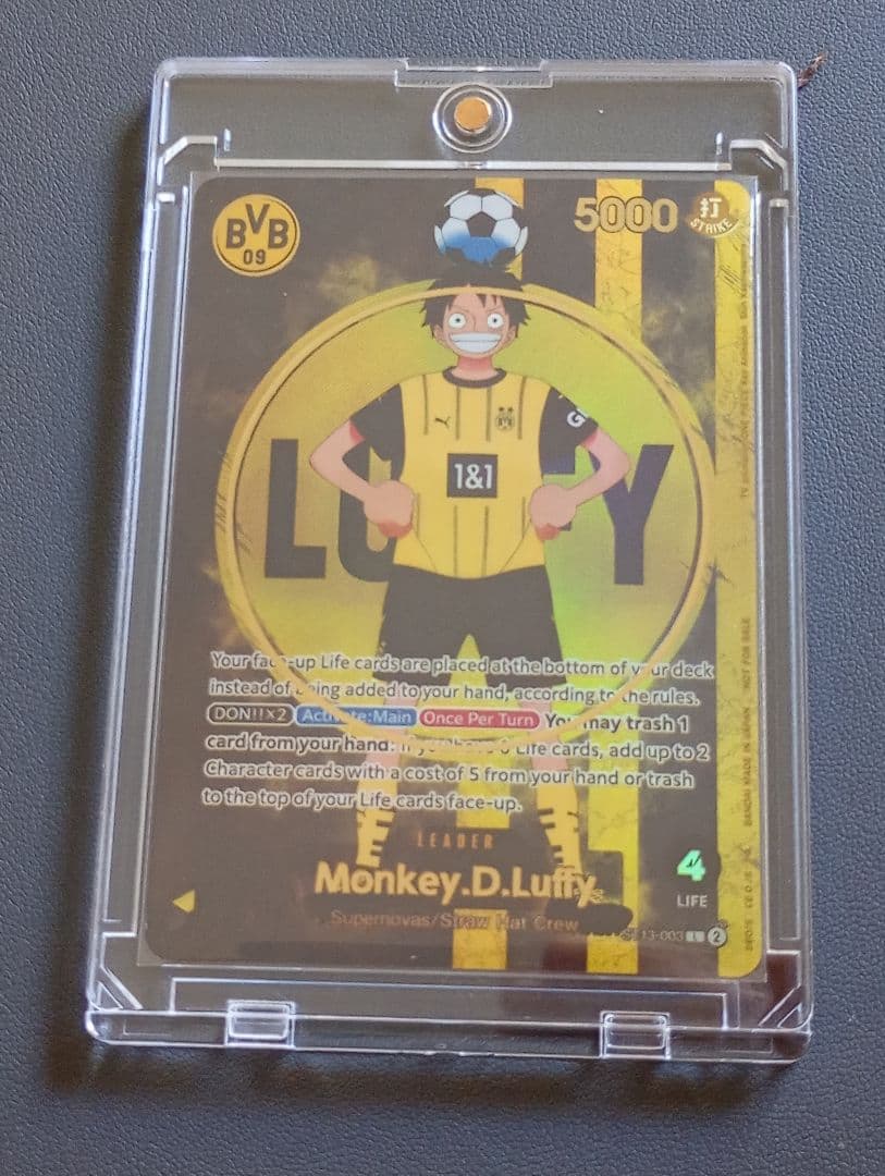 ワンピース カードゲーム Monkey.D.Luffy BVB 09