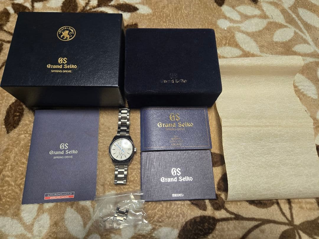 しいこ希少ダブルロゴ☆SBGA011 雪白 マスターショップ Grand Seiko マスターショップ限定 グランドセイコー スプリング