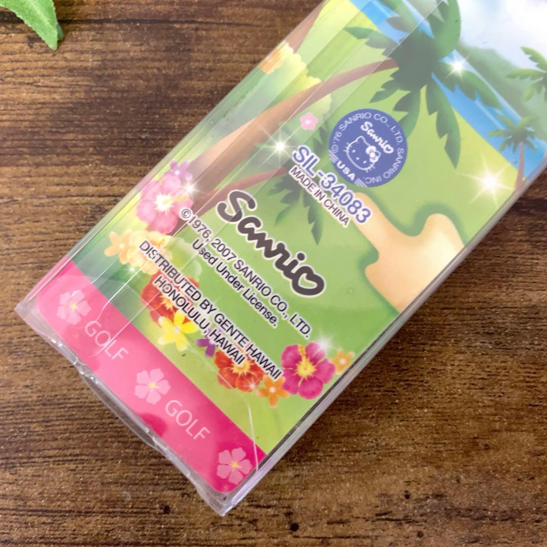 激レア！！日焼けキティ ハワイ限定 ゴルフ 根付け ストラップ 入手