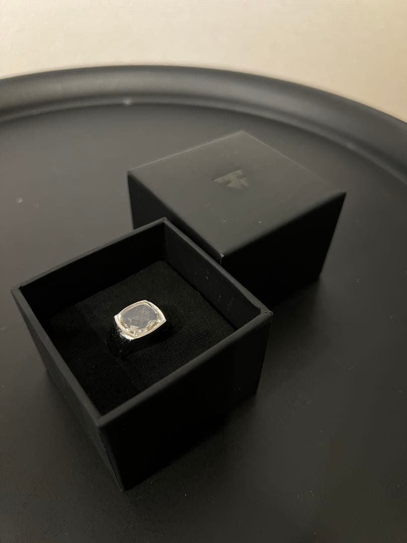 アクセサリー TOM WOOD shelby ring rock crystal