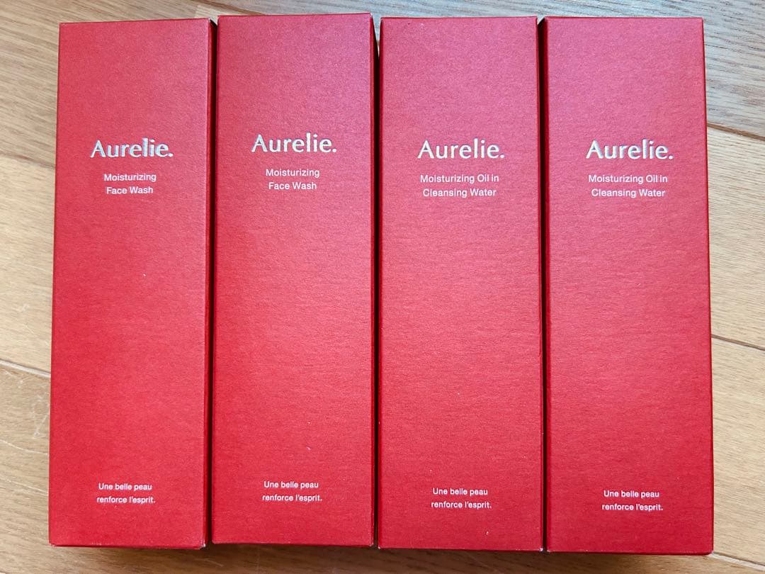 Aurelie. 保湿クレンジングオイル 4本セット
