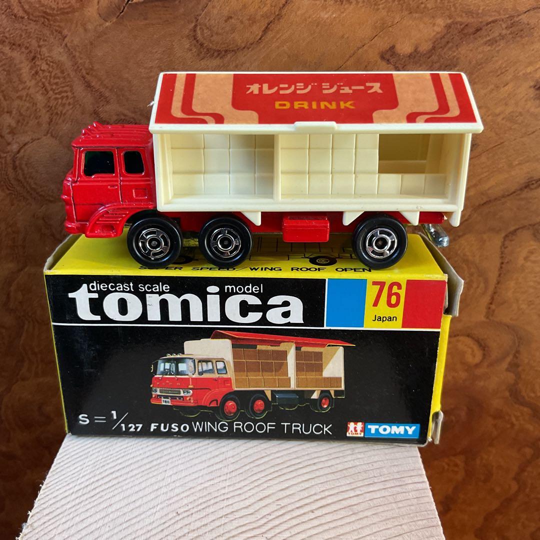 トミカ FUSOウィングルーフトラック 76