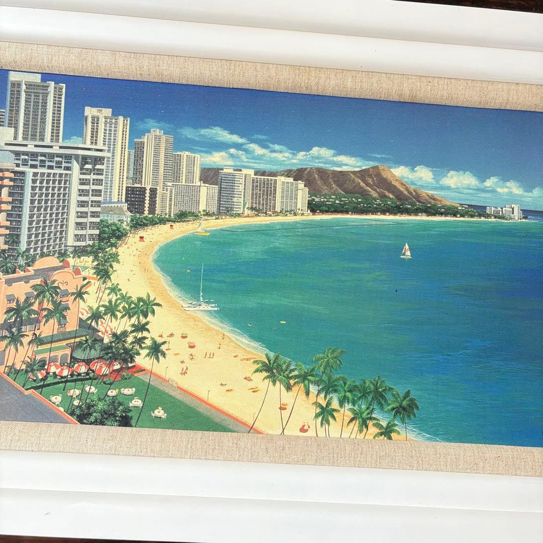大下亮 Art Grage アールグラージュ「ワイキキ」142/250 絵画 F - メルカリ