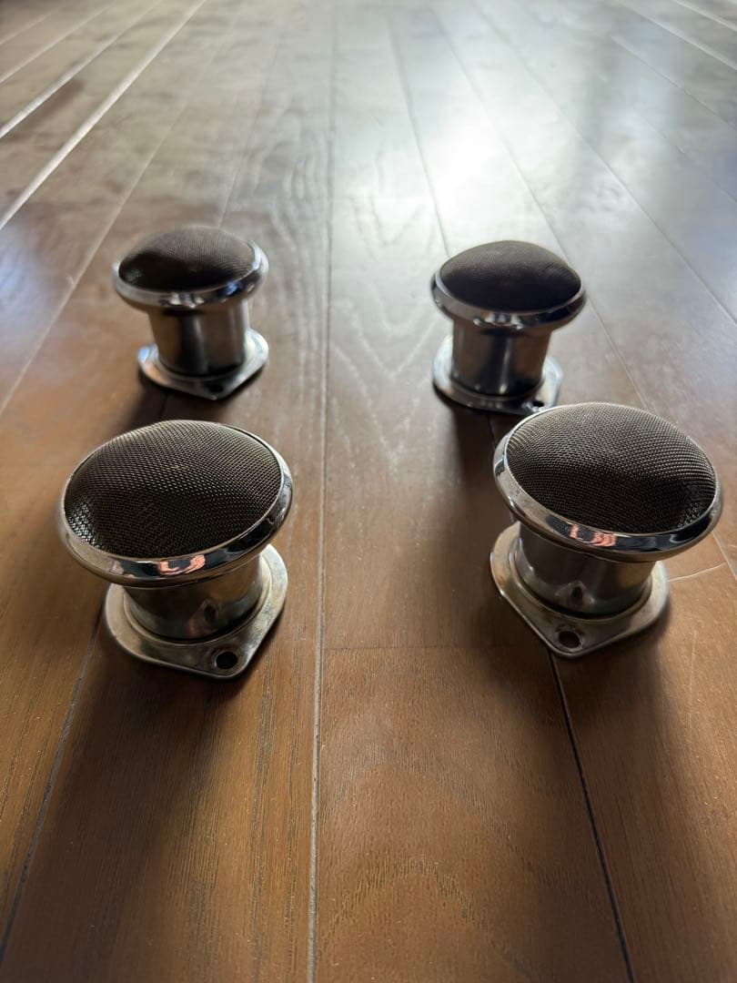 ウェーバーキャブレターエアーファンネル 6個セット□70mmアルミ*カールファンネル新品/ソレックスSOLEX