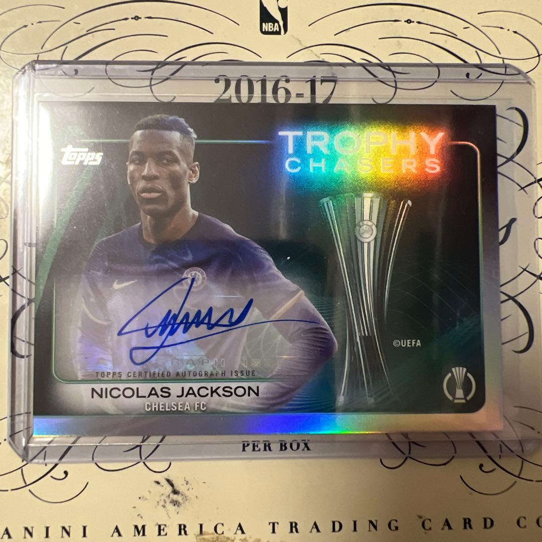 ニコラス ジャクソン Topps Flagship 直筆サイン 激レア - メルカリ