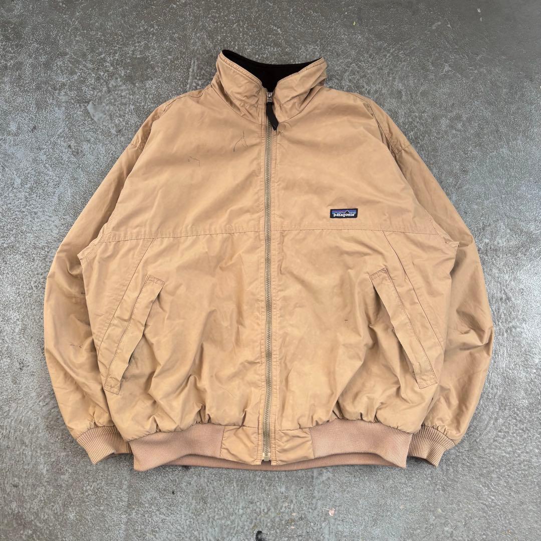 00s FA01 Patagonia シェルドシンチラジャケット 00'S PATAGONIA Shelled Synchilla Jacket L/NAVY 00年代 パタゴニア