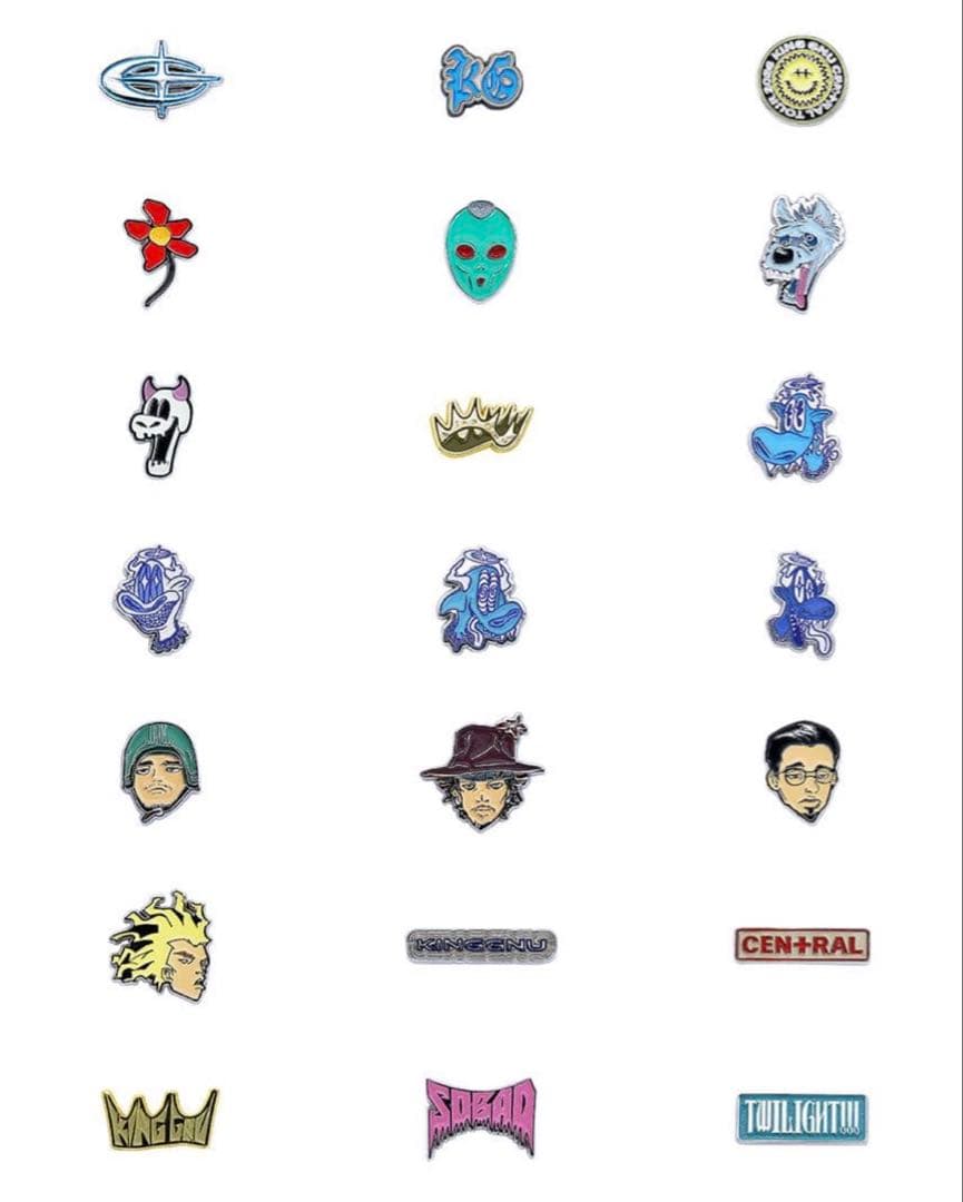 King Gnu CEN+RAL ランダムピンズ 全22種 全種セット - メルカリ