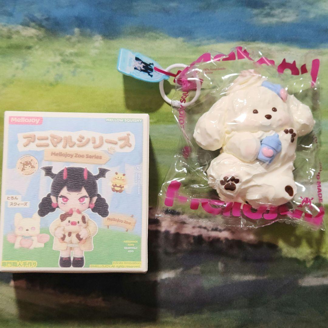Mellojoy メロジョイ スクイーズ アニマルシリーズ ゆきこ Mellojoy メロジョイ スクイーズ アニマルシリーズ クリームわん