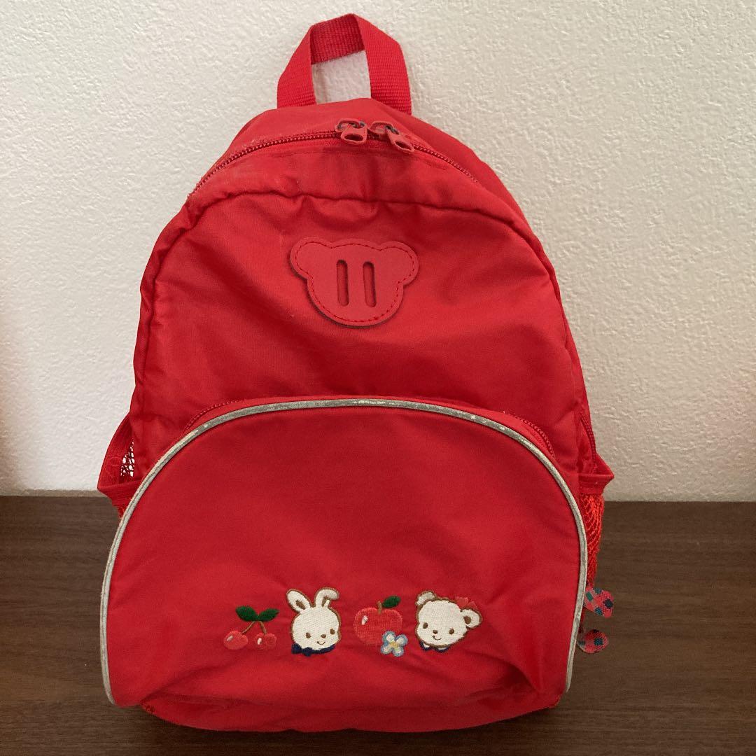 familiar⭐︎ファミリア リュック S 赤 女の子 ファミちゃん - メルカリ