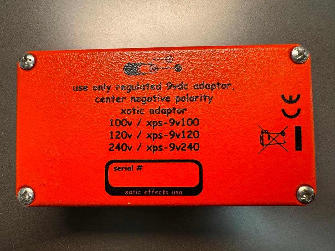 初期手書きシリアルモデル】xotic BB preamp（注意点あり） - メルカリ