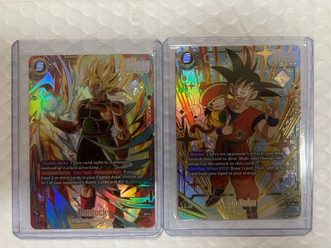 ドラゴンボール フュージョンワールド 海外プロモ バーダック/悟空 未開封 ドラゴンボールスーパーカードゲーム FS09-08 孫悟空/バーダック (SR