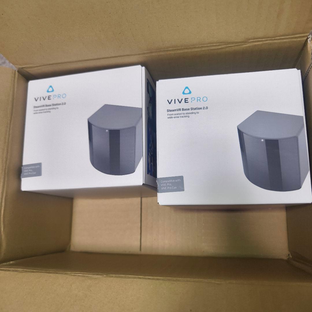 VIVE PRO SteamVR Base Station 2.0 2個セット Steam VR Base Station 2.0