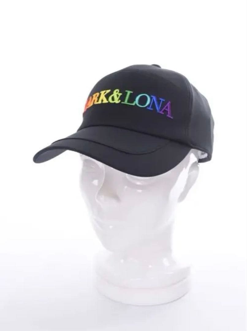 MARK & LONA カラフルロゴキャップ　ホワイト MARK&LONA - Ain't That Peculiar Cap | キャップ | ブラック | ユニ