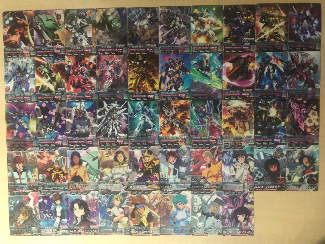 ガンダムトライエイジ　B1～B8　386種386枚　レア・コモン　フルコンプ