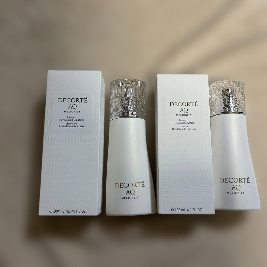 DECORTÉ AQ ミリオリティエマルジョンn，ローションnセット