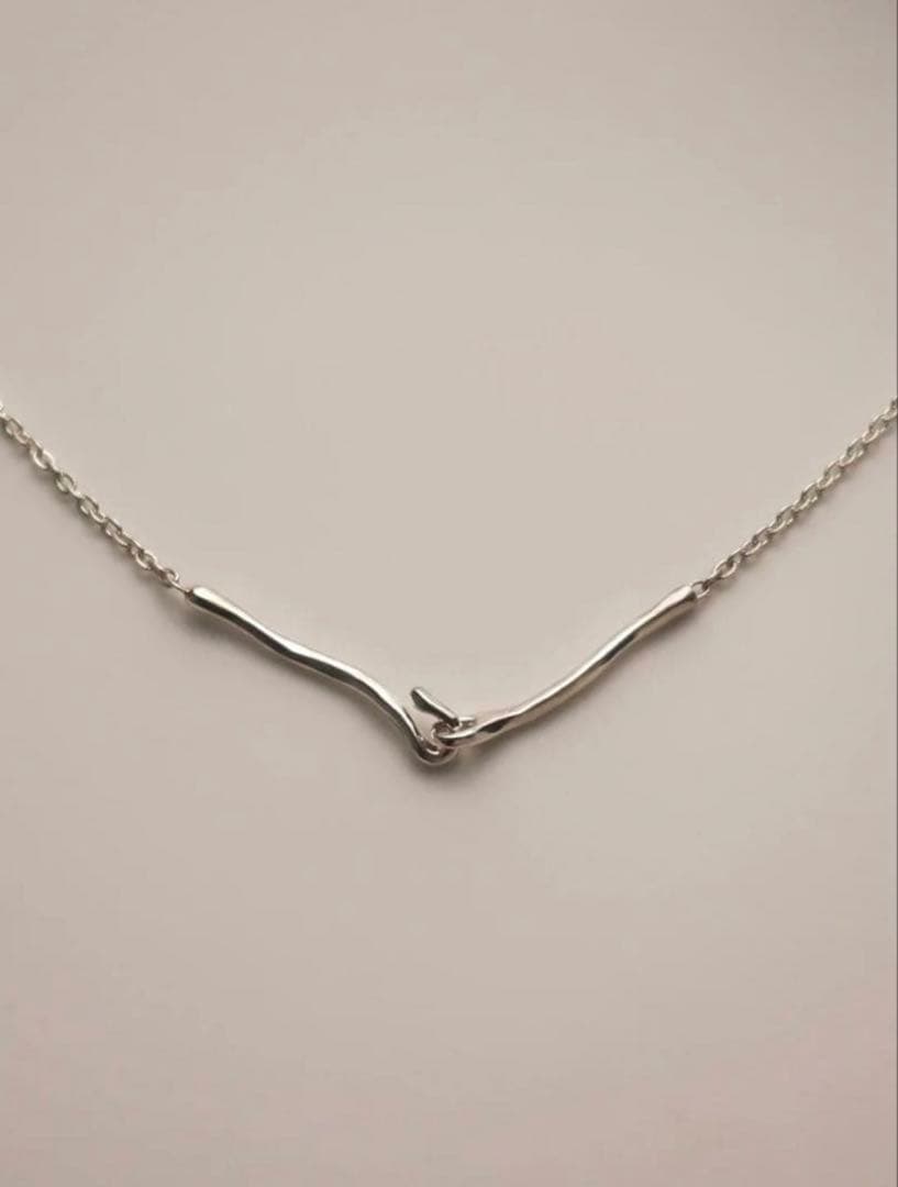 GAGAN jwdiye single シルバーネックレス - メルカリ