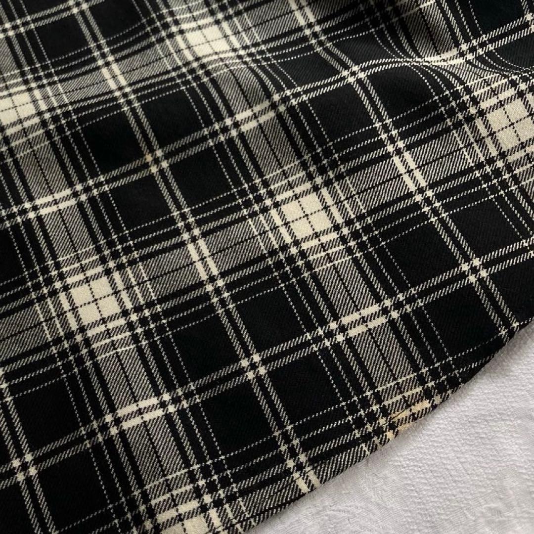 KIDILL Aライン ウール チェックシャツ オンブレチェック - メルカリ