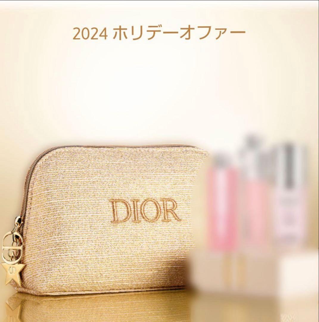 Dior ホリデー オファー（限定） ノベルティ ポーチ - メルカリ
