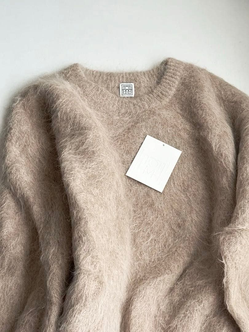 TOTEME トーテムモヘアオーバーサイズニットセーター - メルカリ