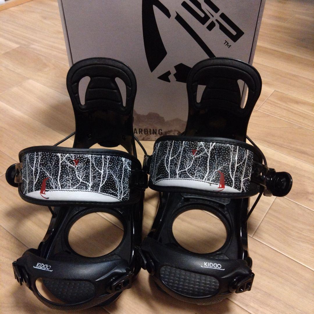 SPビンディング サイズXS子ども用 kid FASTEC KIDDO ブラック