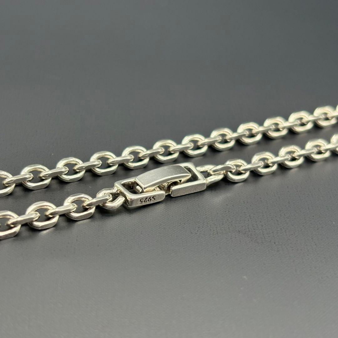 ヴィンテージ シルバー 925 S925 アンカー チェーン ネックレス 銀