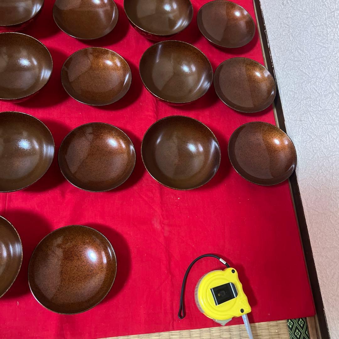 梨子地蒔絵吸物椀 10客供箱 S1158493 - 工芸品Nゲージ