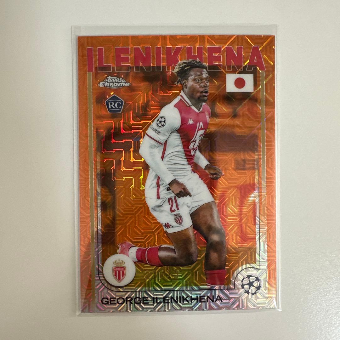 ジョージイレニケナ ルーキーカード 25シリ ASモナコ topps japan