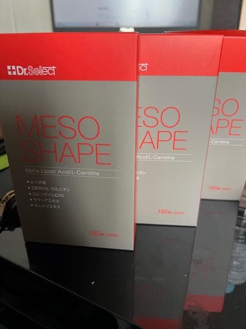 Dr.Select メソシェイプ　180粒入り 3箱