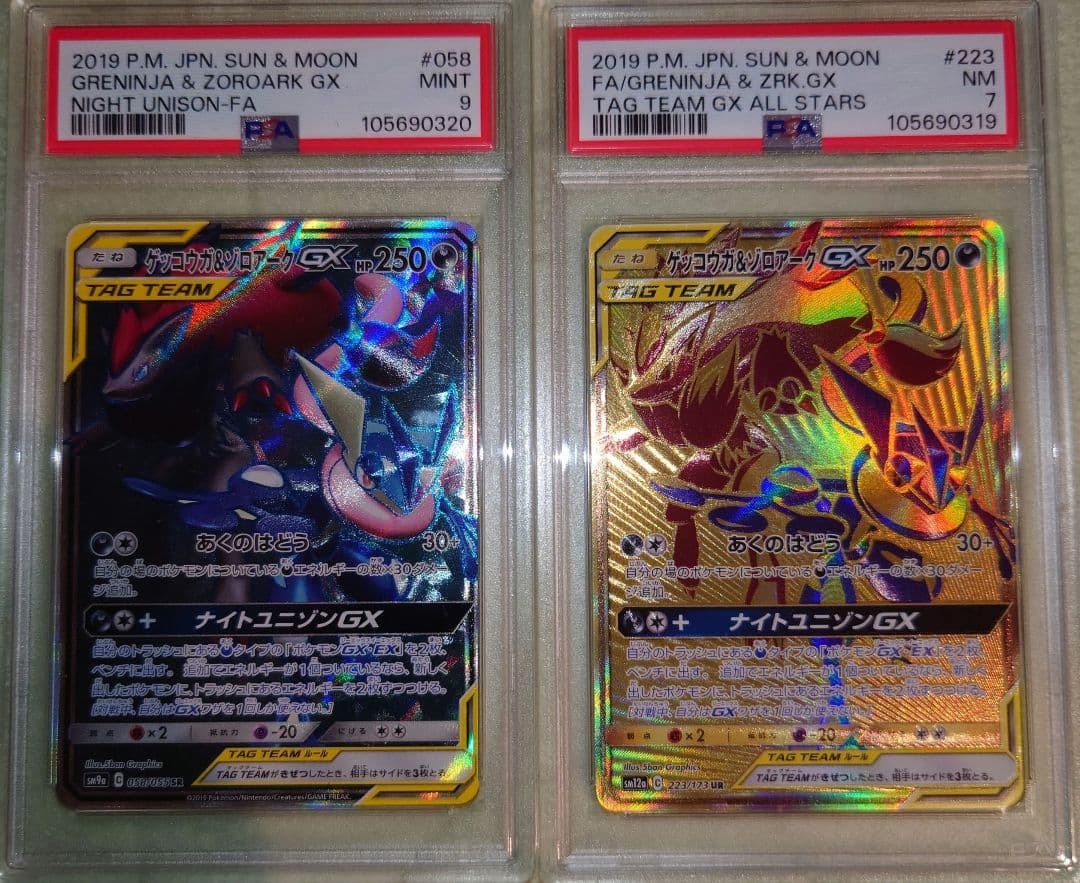 ゲッコウガ＆ゾロアークgx