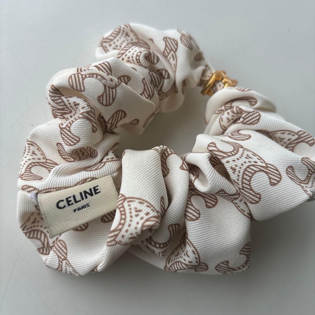 celine セリーヌ シュシュ ヘアアクセサリー - メルカリ