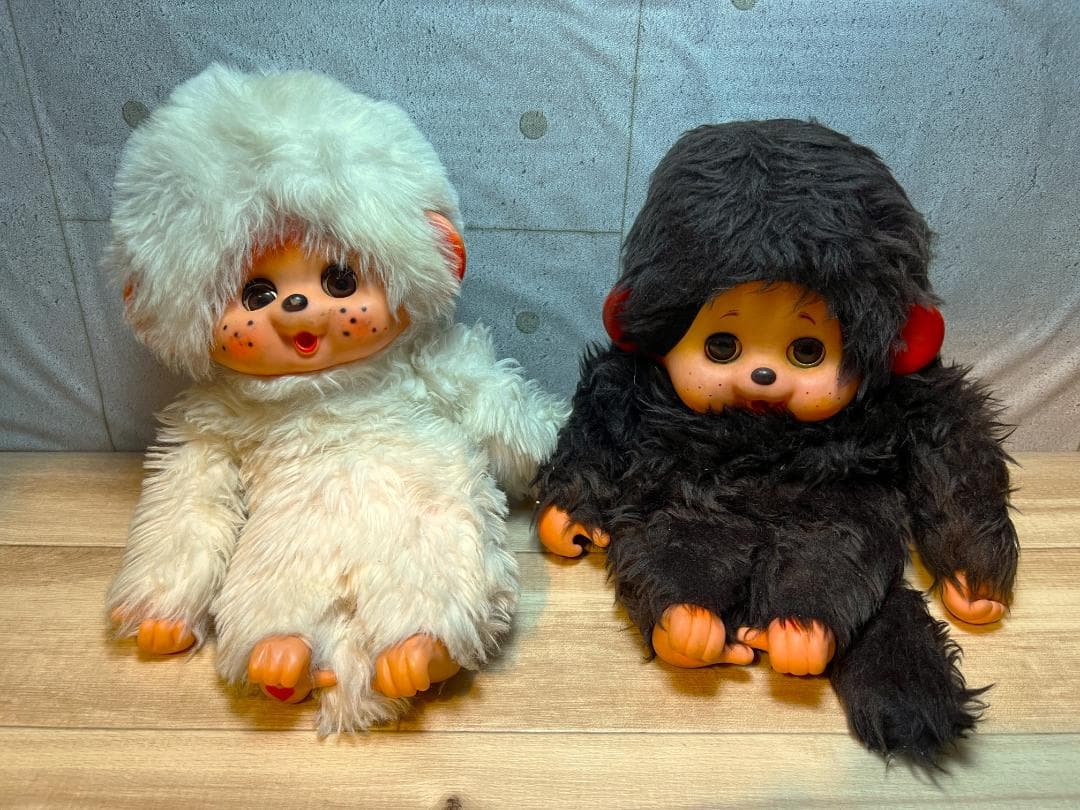 d*2様 レア 70年代 モンチッチ まごころの人形 大助くん スリープアイ 茶