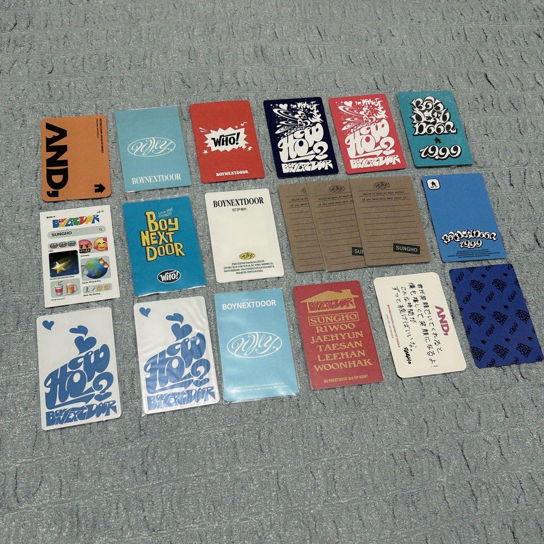 ボイネク ボネクド ソンホ トレカ セット - メルカリ