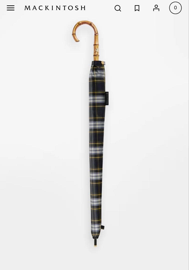 【Macintosh】ヘリオット ワンギー ハンドル スティック アンブレラ