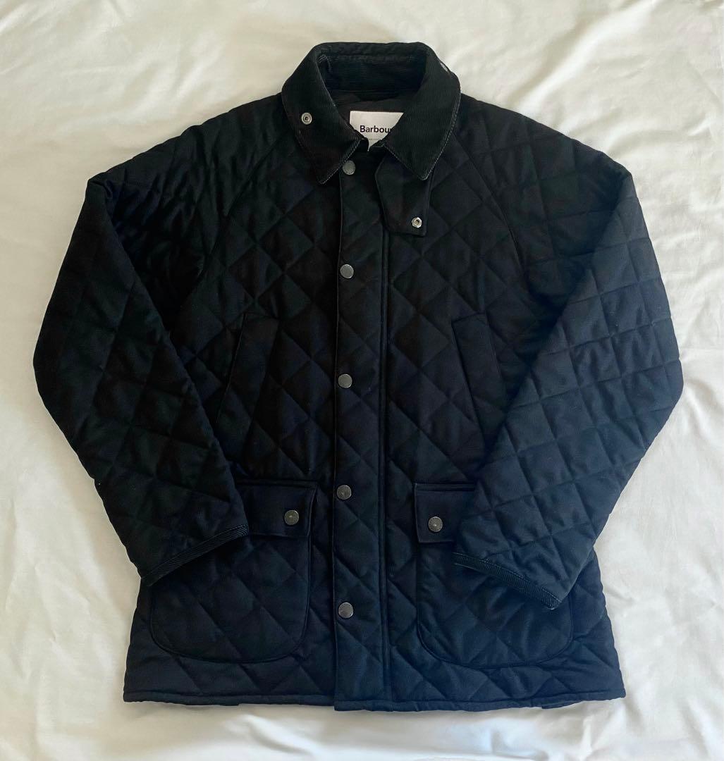 Barbour ships 別注キルティングウールビデイル38