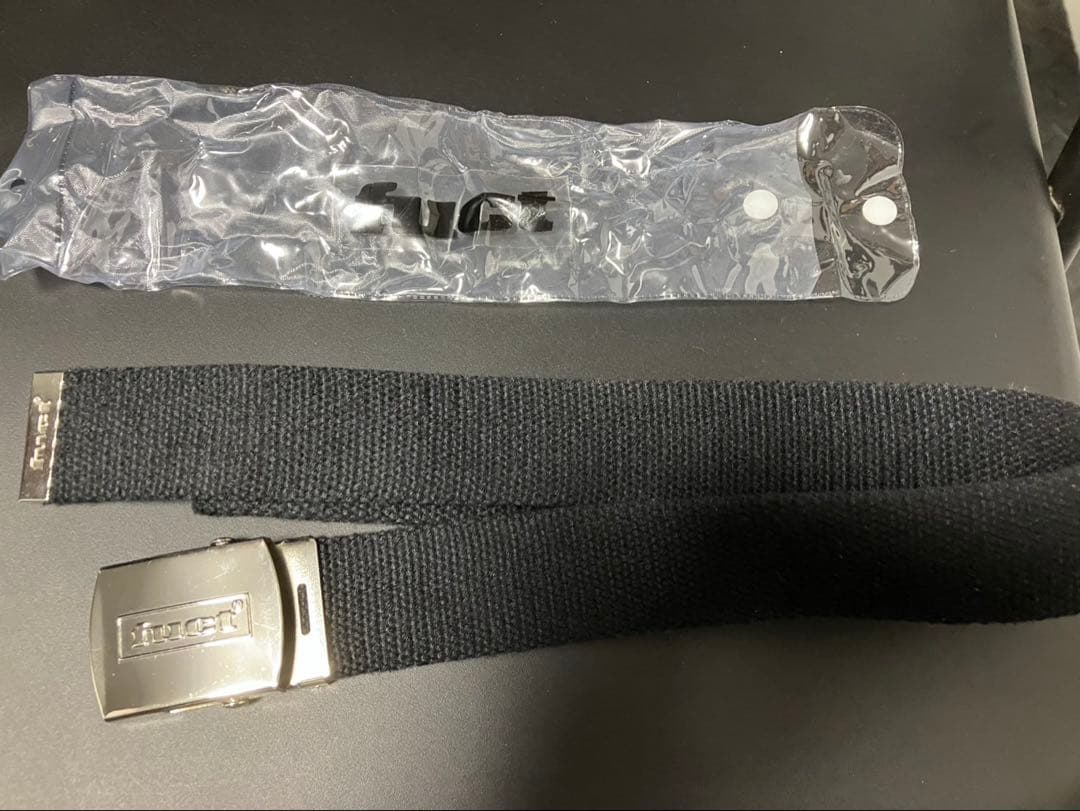 希少　FUCT ベルト　ガチャ FUCT SSDD FUCT GI BELT 48912 BLACK/NAVY/OLIVE(ファクト・ガチャ