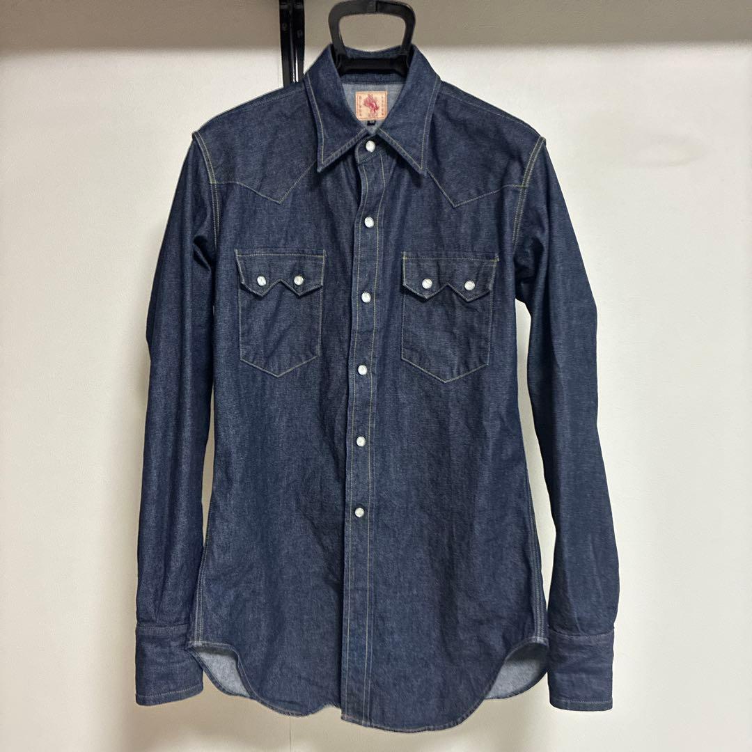 ブライスランズ ソウトゥース デニムウェスタンシャツ 40 - メルカリ