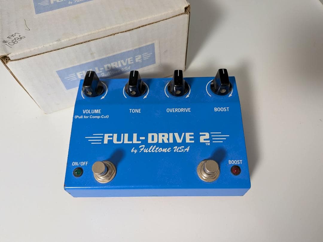 値下げ【名機】Fulltone Full-Drive 2 (2002年製) 箱有