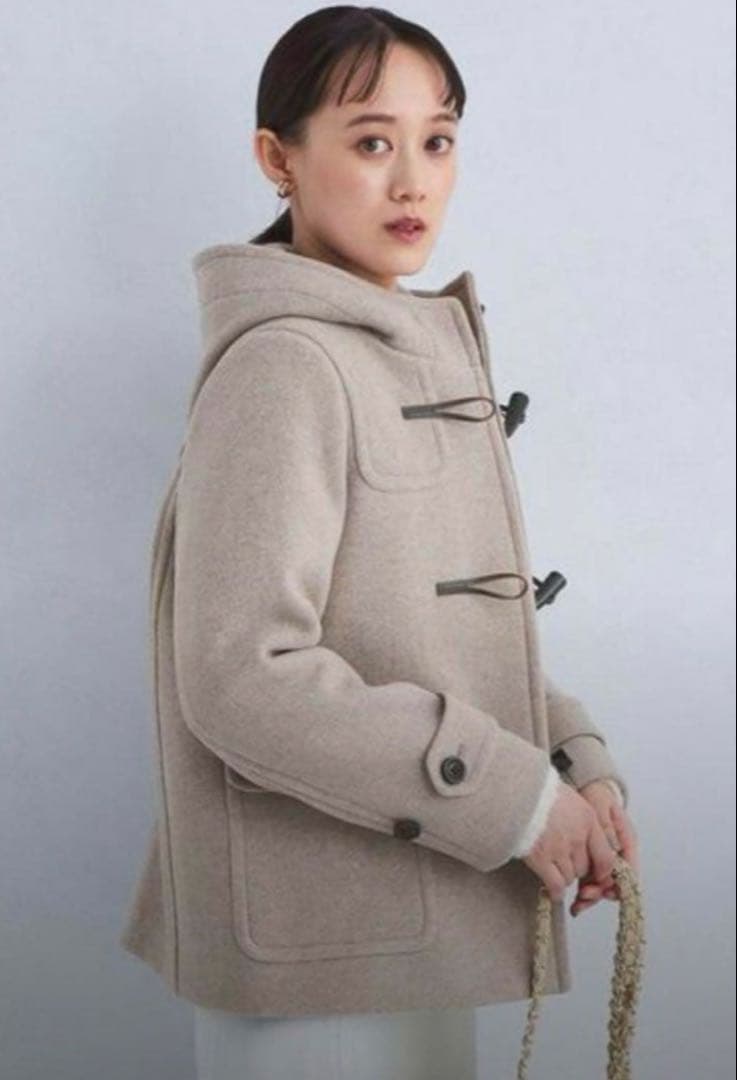 X Lタグ付き新品green label relaxing ショートダッフル42 green label relaxing（グリーンレーベルリラクシング）の「【WEB限定