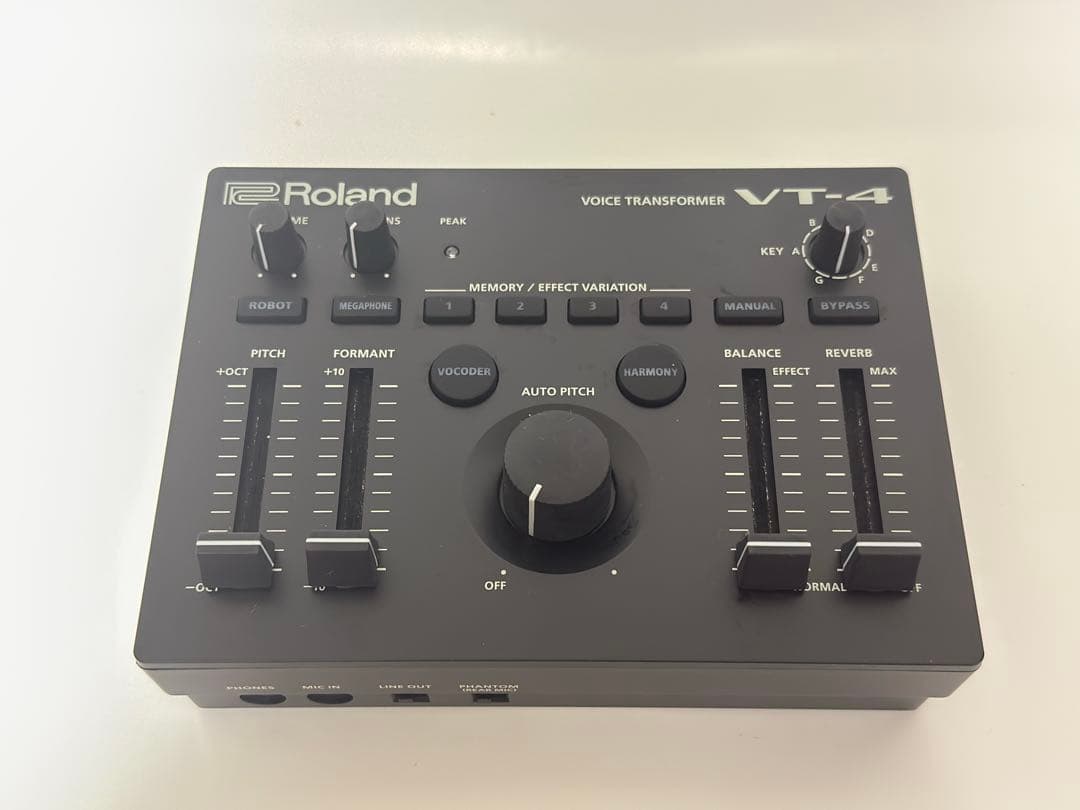 【動作確認済み】Roland VT-4 ボイストランスフォーマー&ケーブル